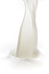 Image showing milk splash