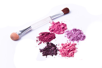 Image showing crushed eyeshadow