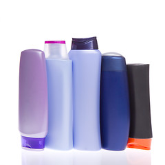 Image showing cosmetic bottles