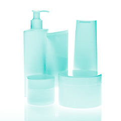 Image showing cosmetic bottles