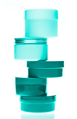 Image showing cosmetic bottles