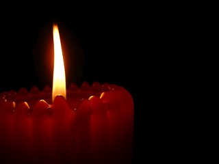 Image showing Red Candle