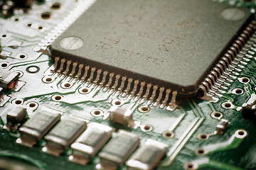 Image showing electronic circuit board