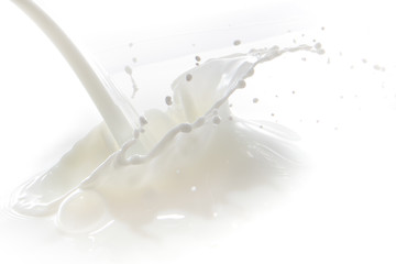 Image showing milk splash