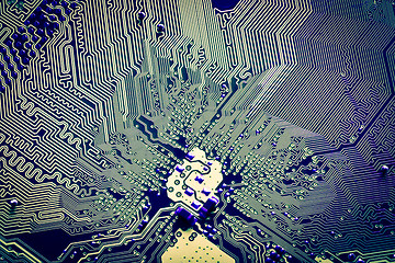 Image showing abstract circuit board