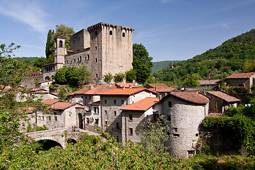 Image showing tuscan castle