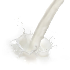 Image showing milk splash