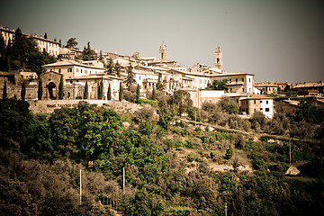 Image showing Tuscan historic architecture