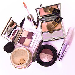 Image showing makeup collection