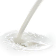 Image showing milk splash