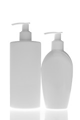 Image showing cosmetic bottles