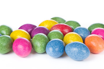 Image showing easter eggs isolated