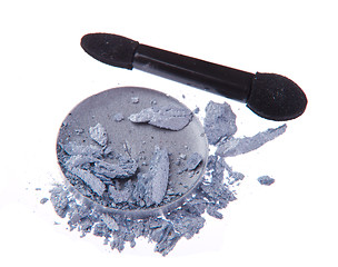 Image showing crushed eyeshadow