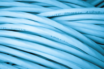Image showing network cables concept
