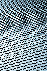 Image showing abstract metallic grid