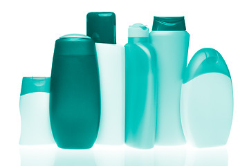 Image showing cosmetic bottles