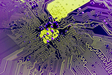 Image showing abstract circuit board