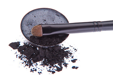 Image showing crushed eyeshadow