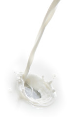 Image showing milk splash