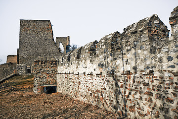 Image showing castle ruins of Cornstejn