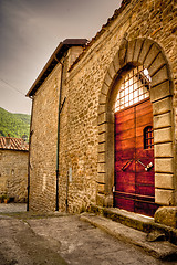 Image showing tuscan castle