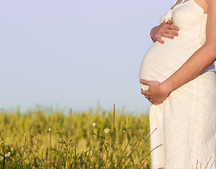 Image showing pregnant woman