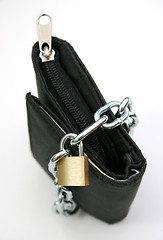 Image showing Purse with padlock 1