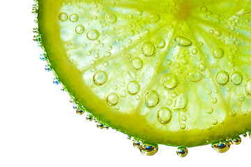 Image showing lime with bubbles