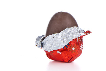 Image showing chocolate easter egg