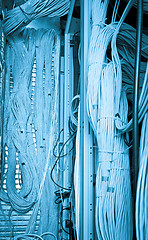 Image showing network cables concept