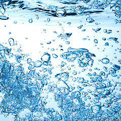 Image showing bubbles in water