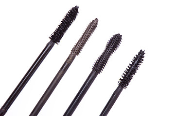 Image showing mascara set isolated