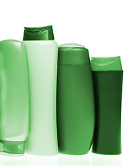 Image showing cosmetic bottles