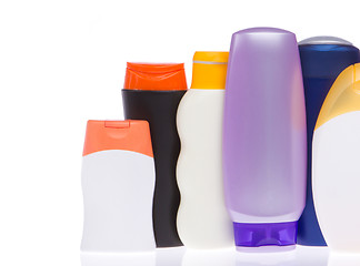 Image showing cosmetic bottles