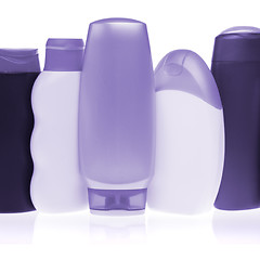 Image showing cosmetic bottles