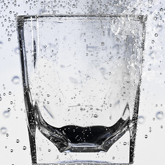 Image showing glass with bubbles