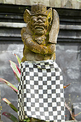 Image showing statue of hindu deamon