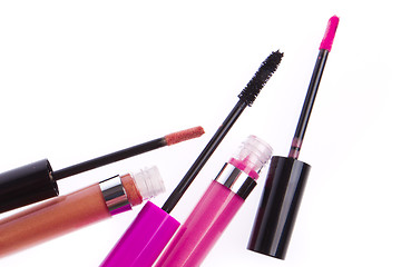 Image showing lip gloss set