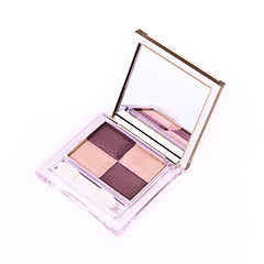 Image showing set of eyeshadows