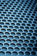 Image showing abstract metallic grid