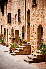 Image showing Tuscan historic architecture