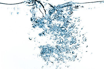 Image showing bubbles in water