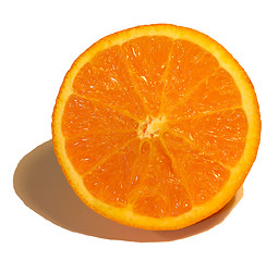 Image showing Orange half