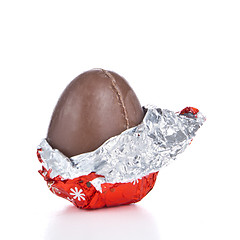 Image showing chocolate easter egg