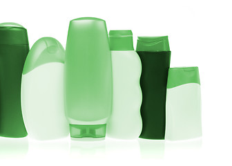 Image showing cosmetic bottles