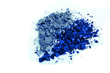 Image showing crushed eyeshadow