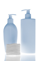 Image showing cosmetic bottles