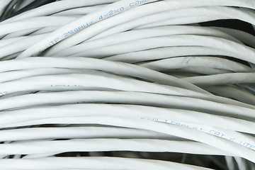 Image showing network cables concept