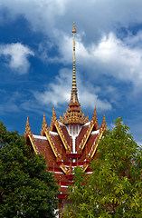 Image showing Beautiful Thai temple