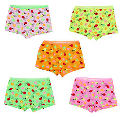 Image showing A collage of five colored panties